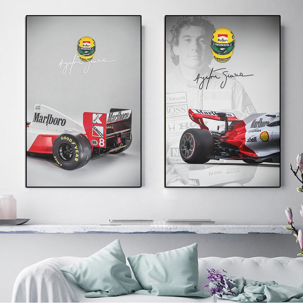 Home Office Icon - Ayrton Senna Grand Prix Kierowca Wyścigowy