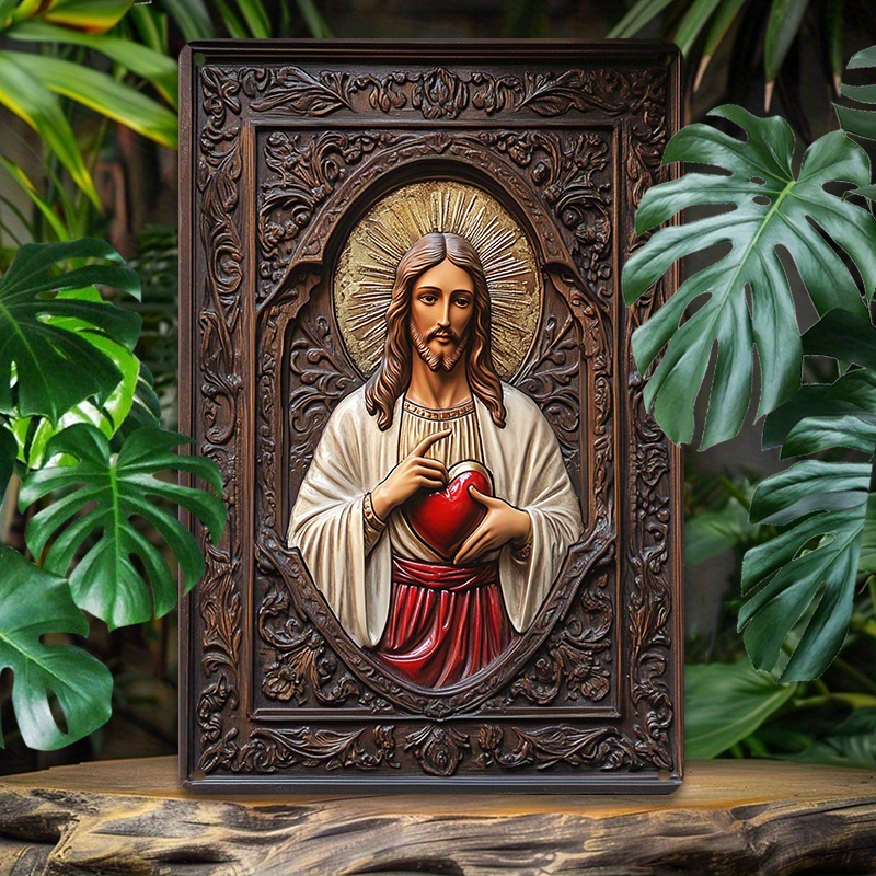 Home Office Icon - Metalowa dekoracja, aluminiowa grafika ścienna, metalowa