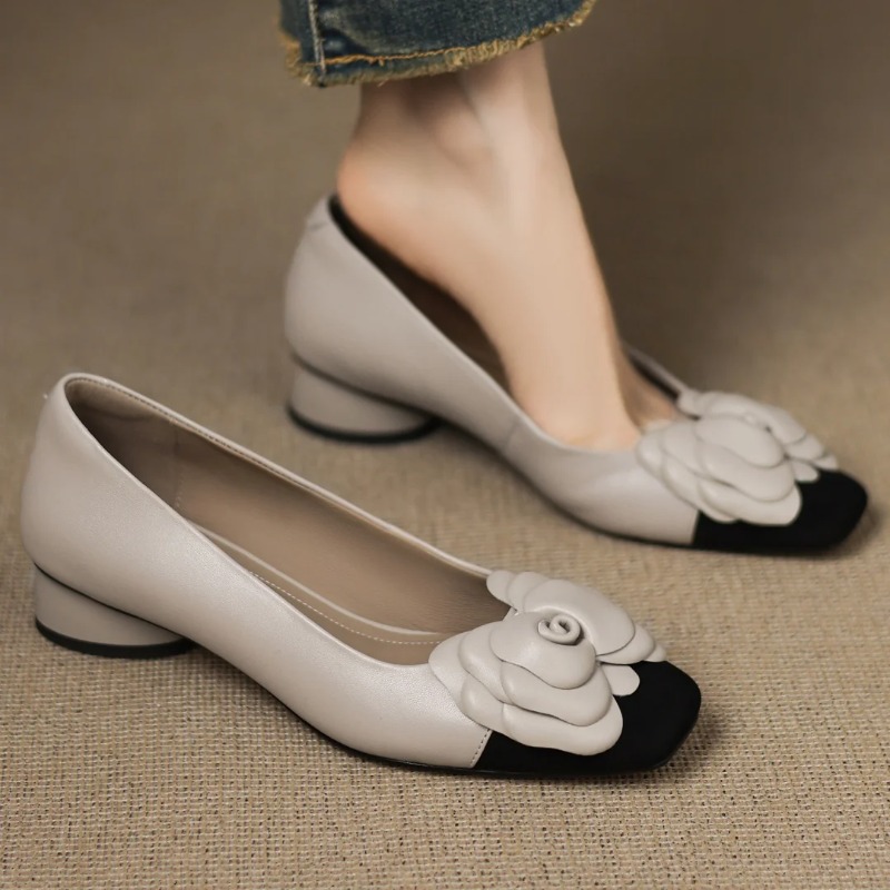 Home Office Makeover - Damskie czółenka plus size 34-41 z