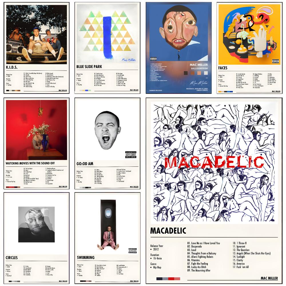 Home Office For Mac - Plakat z legendarnym piosenkarzem M-Macem Millerem