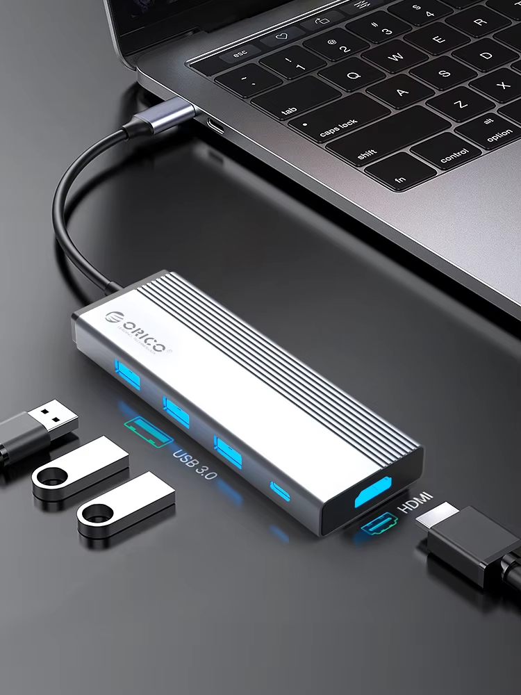 ORICO 5 w 1 Hub USB C Adapter  – Home Office For Mac recenzja i cena