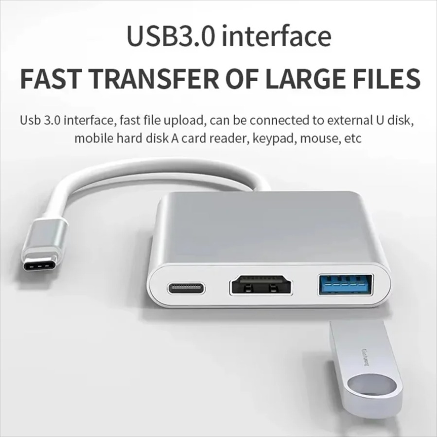 Hub USB 3.0 3-w-1 Adapter USB- – Home Office For Mac recenzja i cena