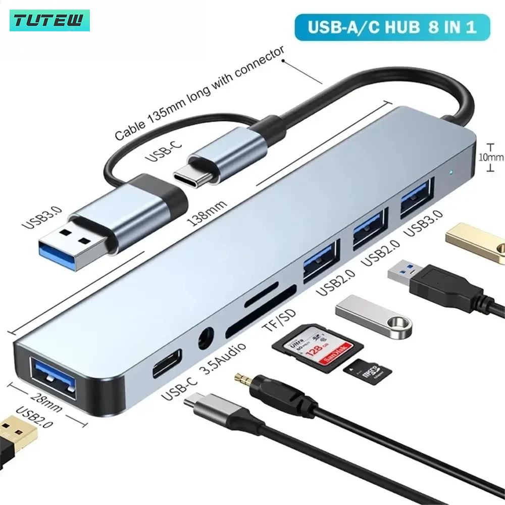 Hub USB-C 8 w 1 Rozdzielacz US – Home Office For Mac recenzja i cena