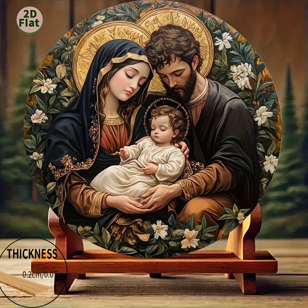 CIFBUY Ikonka Świętej Rodziny  – Home Office Icon recenzja i cena
