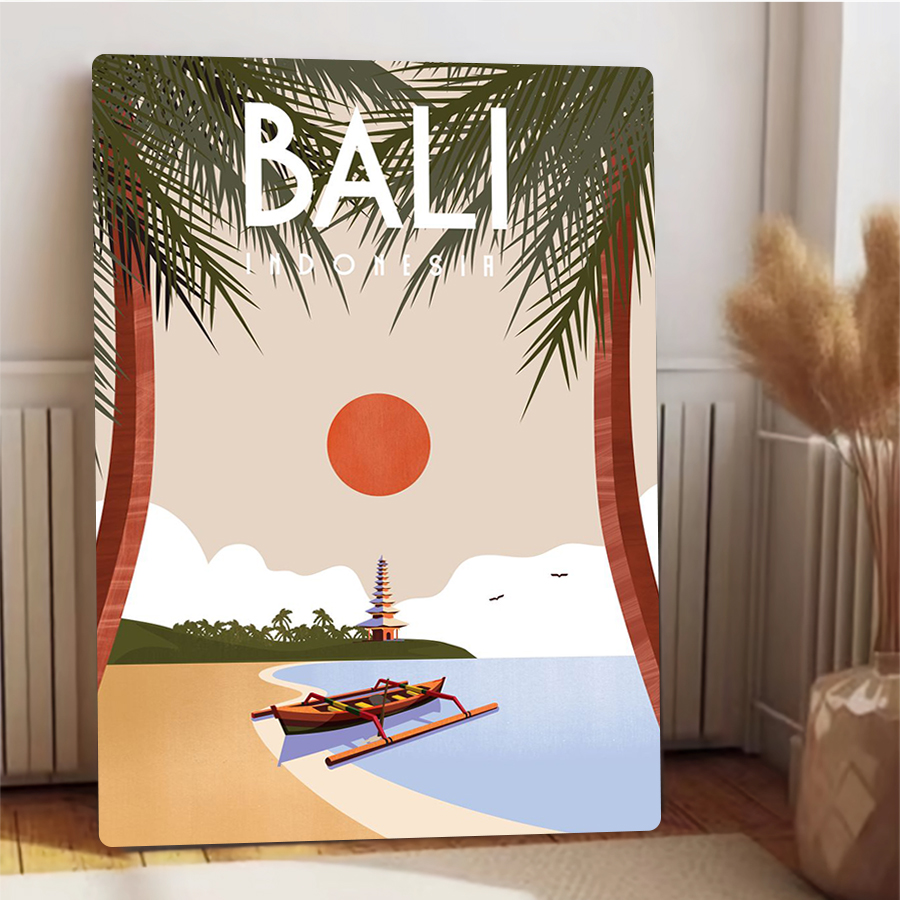 Metalowa dekoracja ścienna Bal – Home Office Bali recenzja i cena