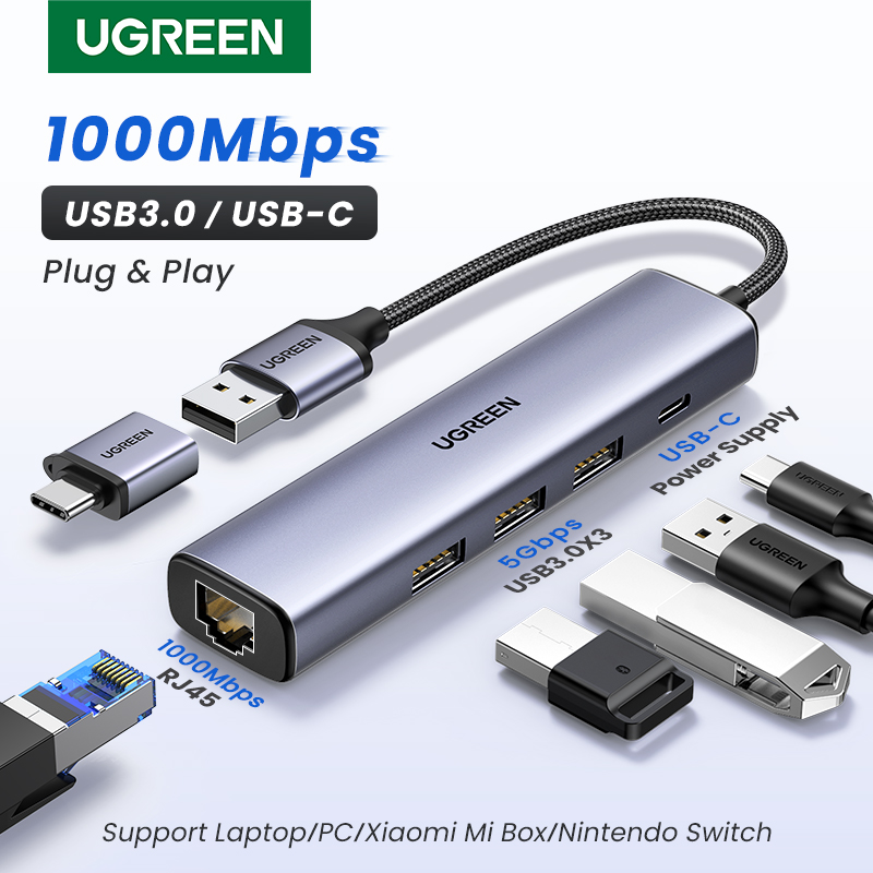 UGREEN USB Ethernet Adapter 10 – Home Office For Mac recenzja i cena