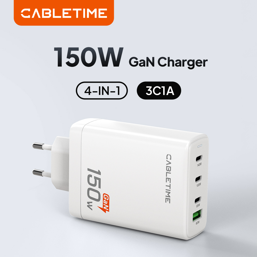 Ładowarka USB C CABLETIME 150W – Home Office For Mac recenzja i cena