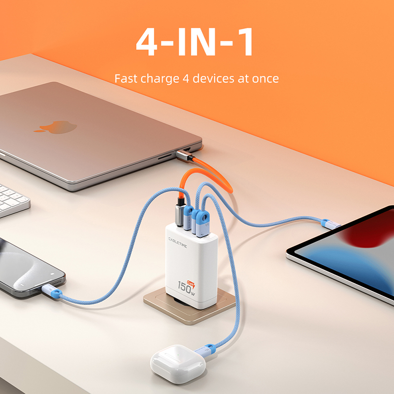 Ładowarka USB C CABLETIME 150W – Home Office For Mac recenzja i cena