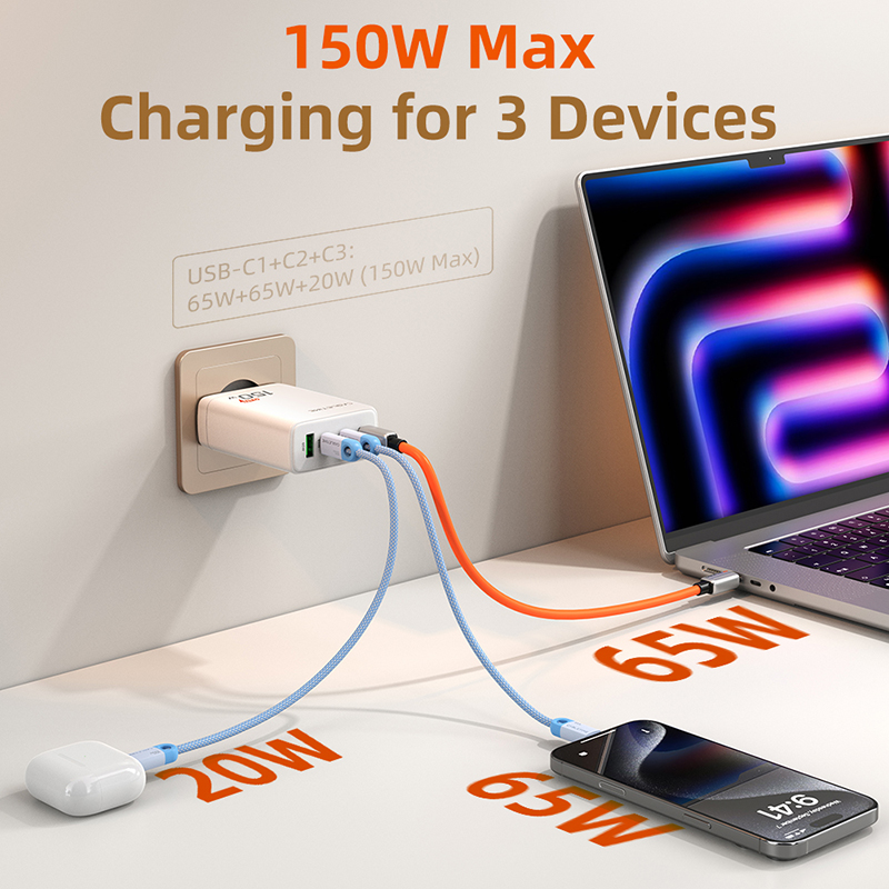 Ładowarka USB C CABLETIME 150W – Home Office For Mac recenzja i cena