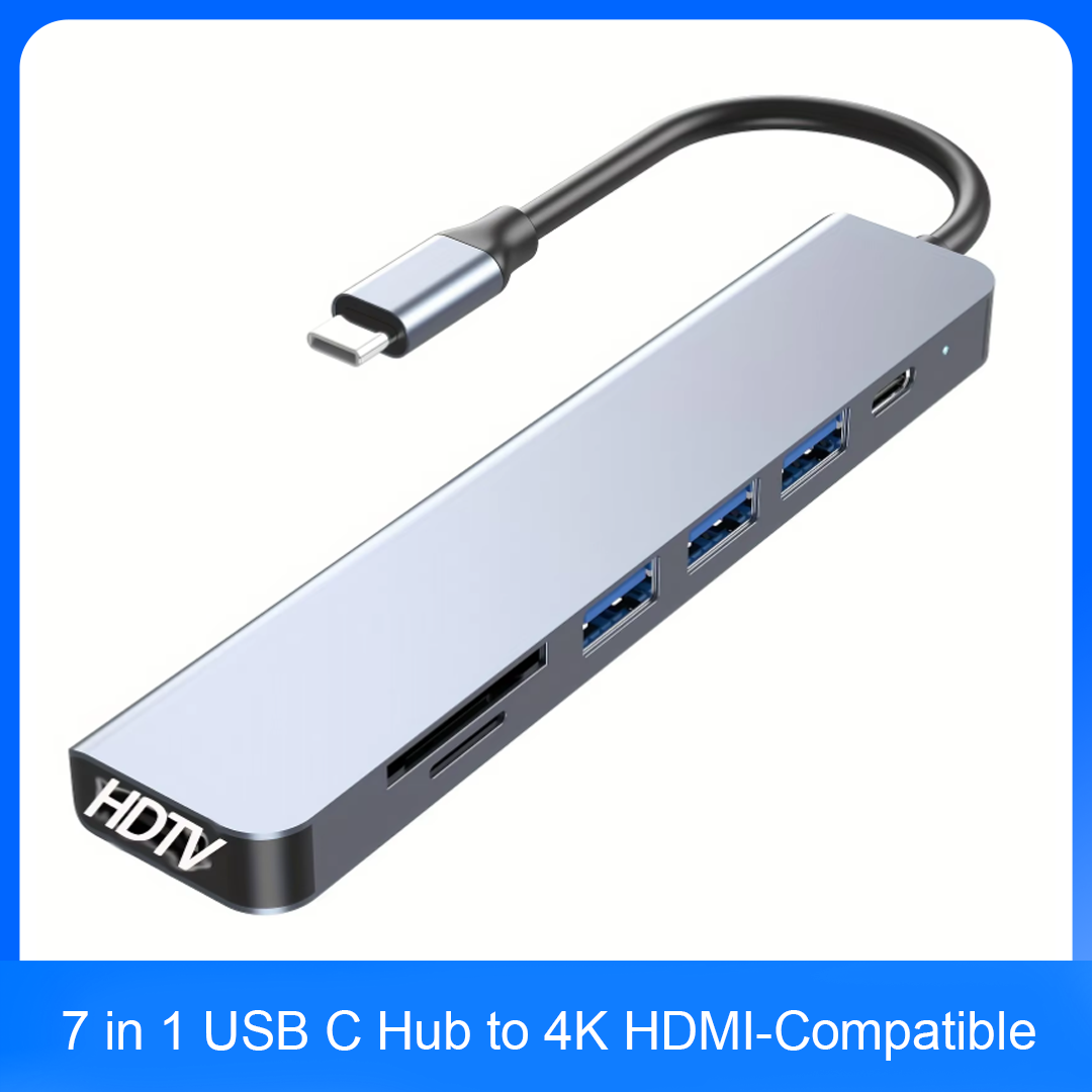 Hub USB-C 7 w 1 z wyjściem HDM – Home Office For Mac recenzja i cena