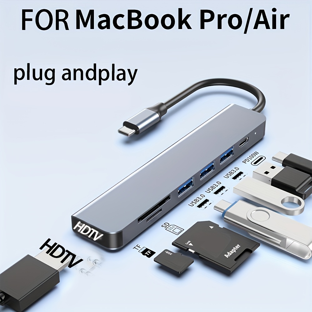 Hub USB-C 7 w 1 z wyjściem HDM – Home Office For Mac recenzja i cena