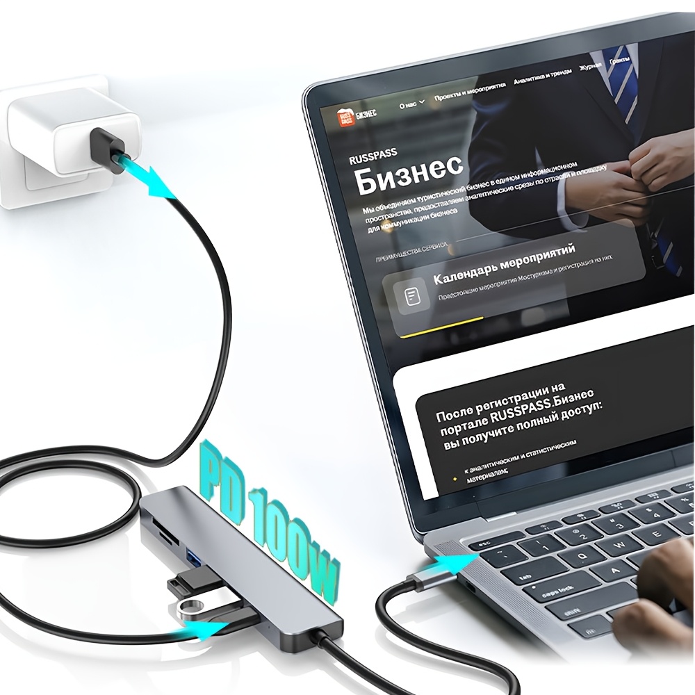 Hub USB-C 7 w 1 z wyjściem HDM – Home Office For Mac recenzja i cena