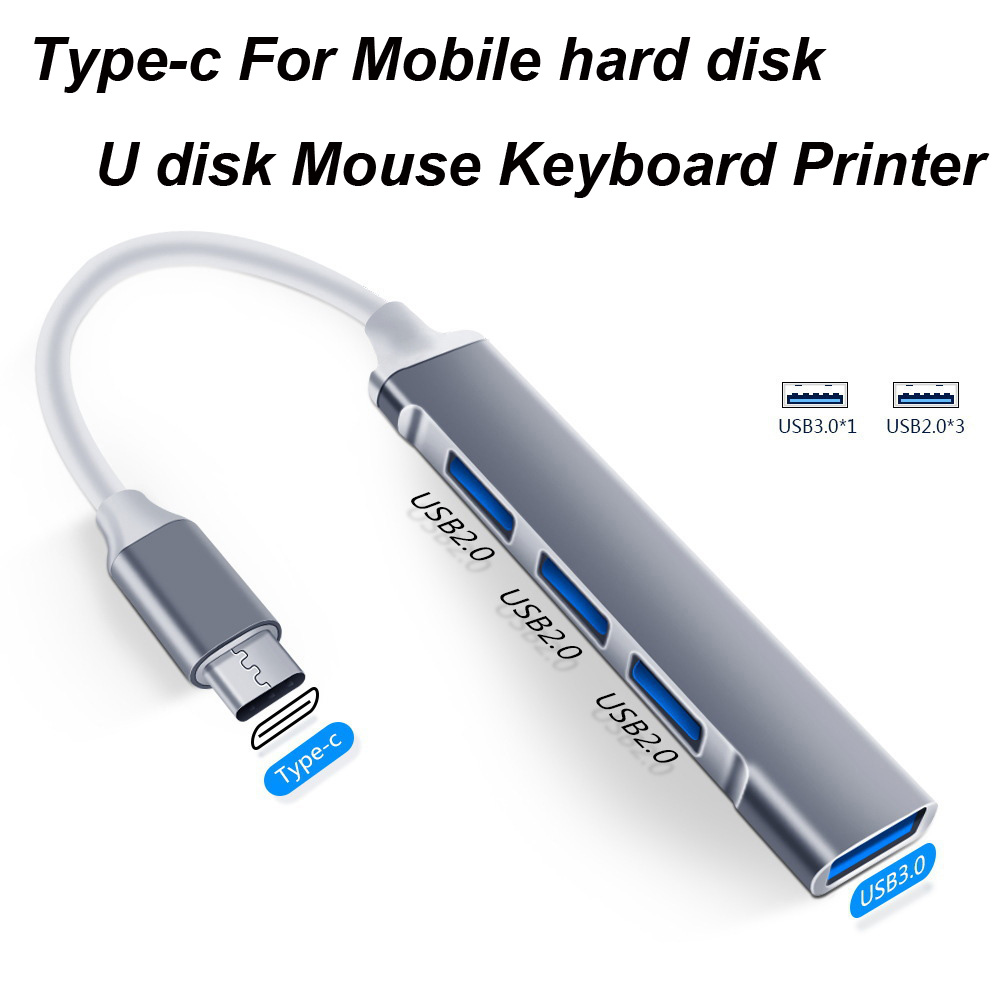 Hub USB 3.0 TYPE-C 3.1 z 4 por – Home Office For Mac recenzja i cena