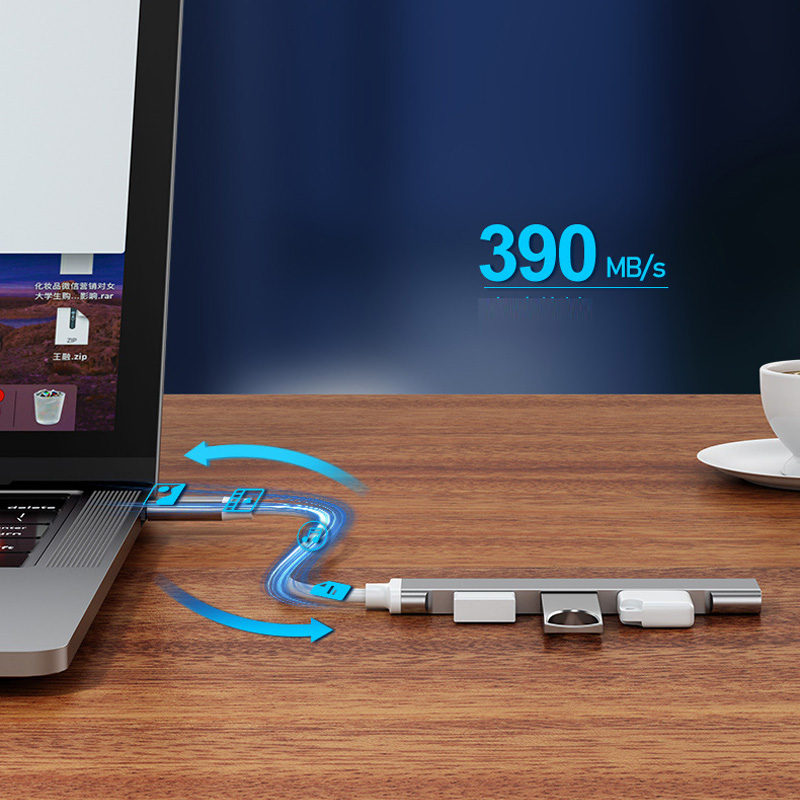 Hub USB 3.0 TYPE-C 3.1 z 4 por – Home Office For Mac recenzja i cena