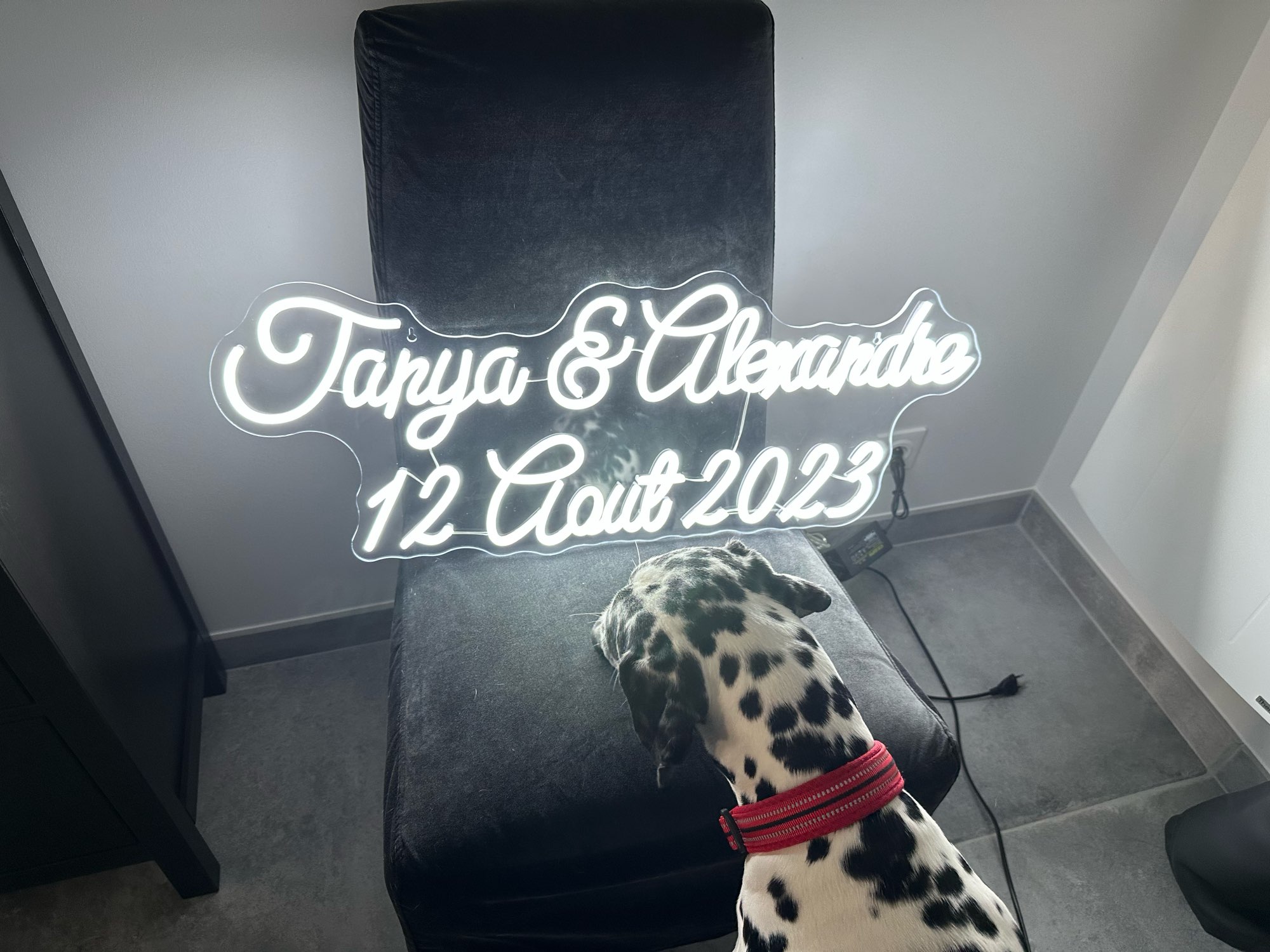 Niestandardowy neon LED Neon L – Home Office Logo recenzja i cena