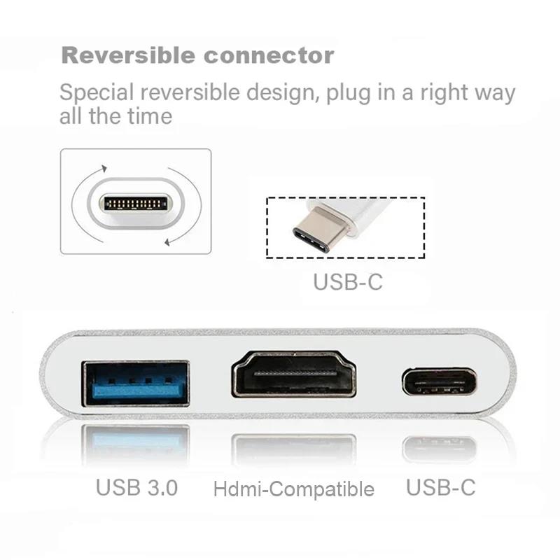 Adapter 3 w 1 USB-C na HDMI, H – Home Office For Mac recenzja i cena