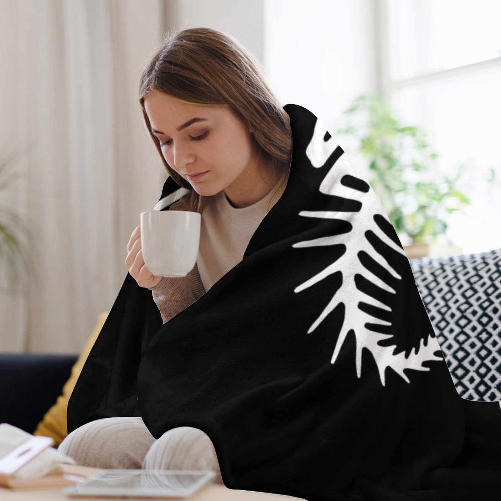Koc z logo Szkieletowych Syren – Home Office Means recenzja i cena